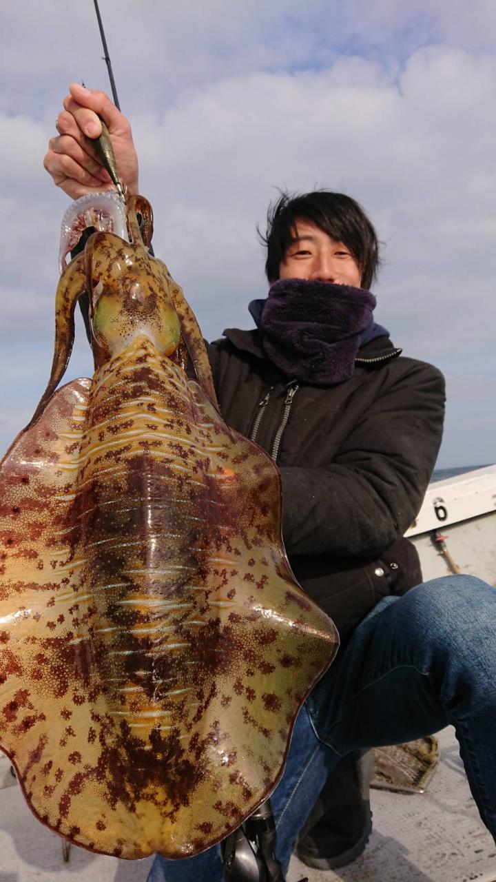 アラのエサ釣り ティップラン ボートエギング アオリイカ ミズイカ 熊本 天草 通 詞島 竜宝丸