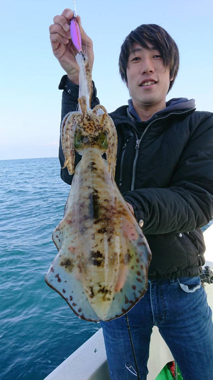 アラのエサ釣り ティップラン ボートエギング アオリイカ ミズイカ 熊本 天草 通 詞島 竜宝丸